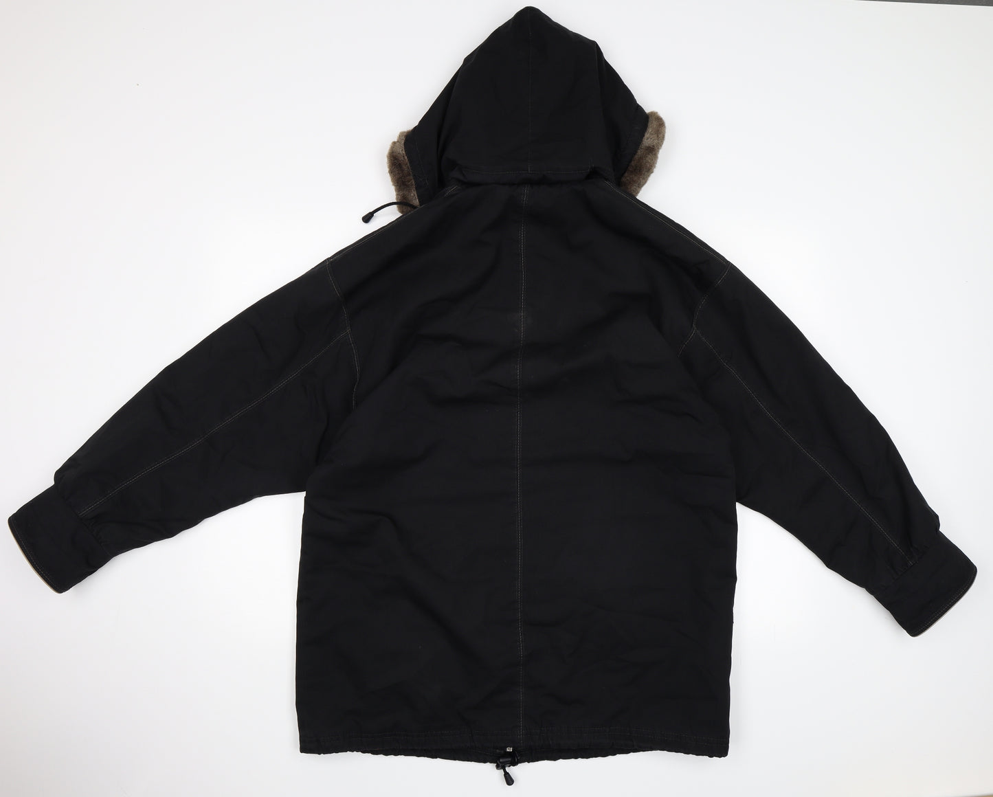 Dannimac Womens Black   Parka Jacket Size 14