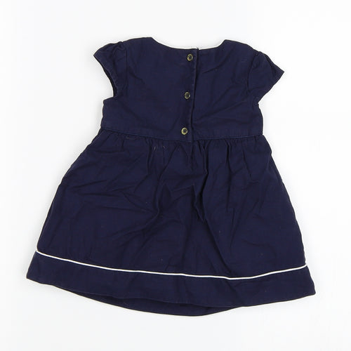 Marks and Spencer Girls Blue   Fit & Flare  Size 0-3 Months