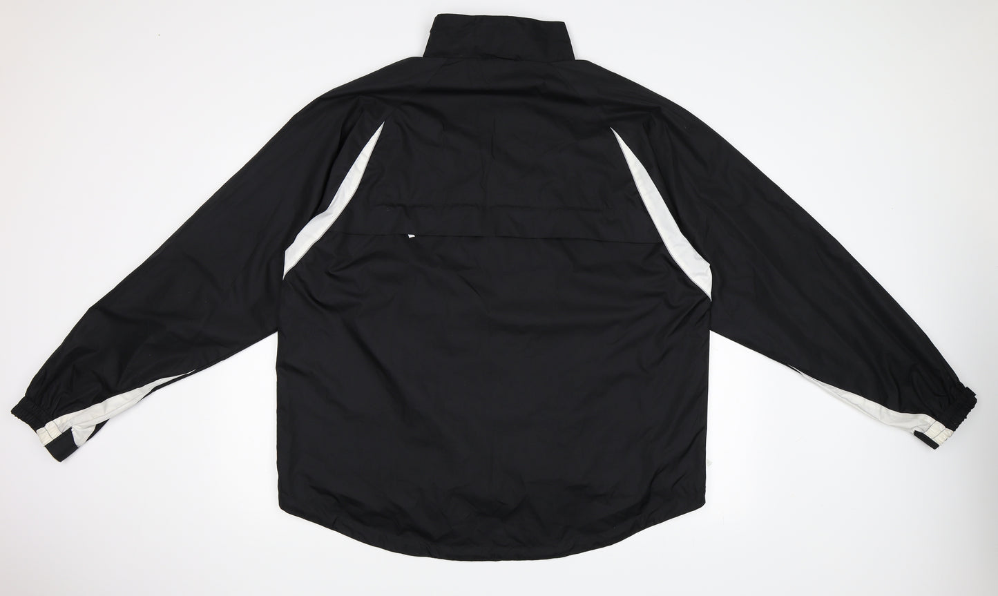 Crane Sports Womens Black   Rain Coat Jacket Size 24