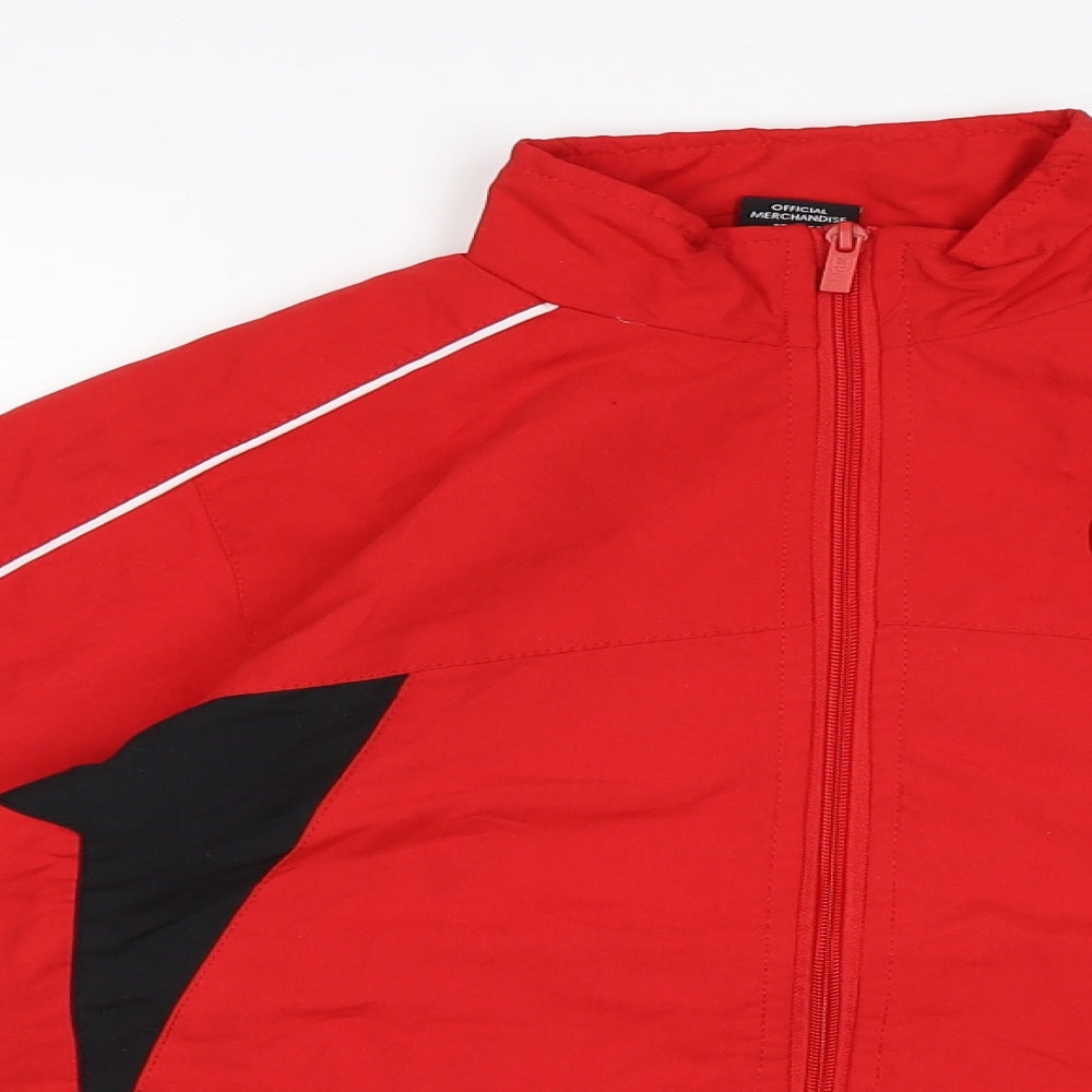 Manchester United Boys Red   Jacket  Size 12-13 Years
