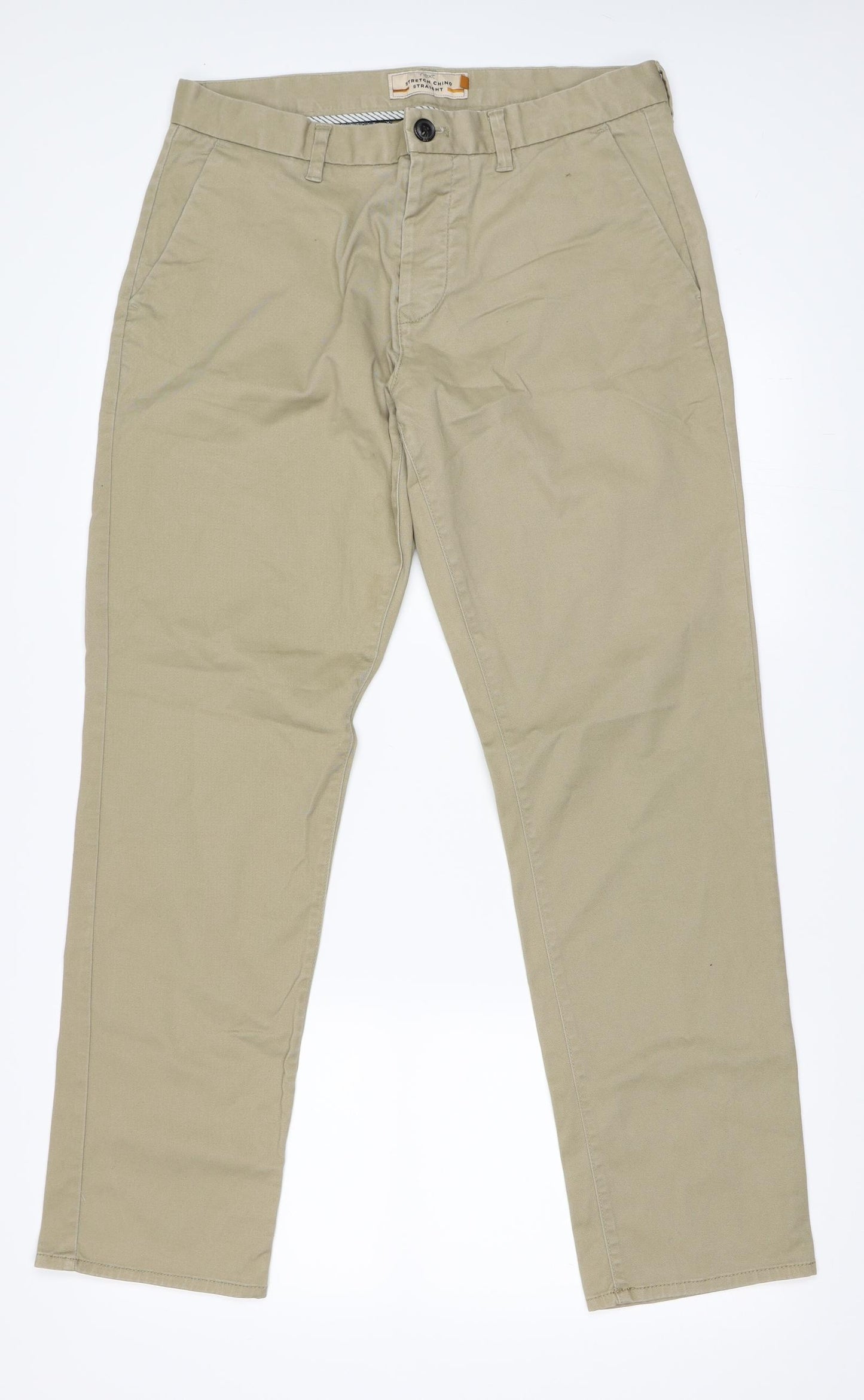 NEXT Mens Beige   Trousers  Size 34 in L31 in