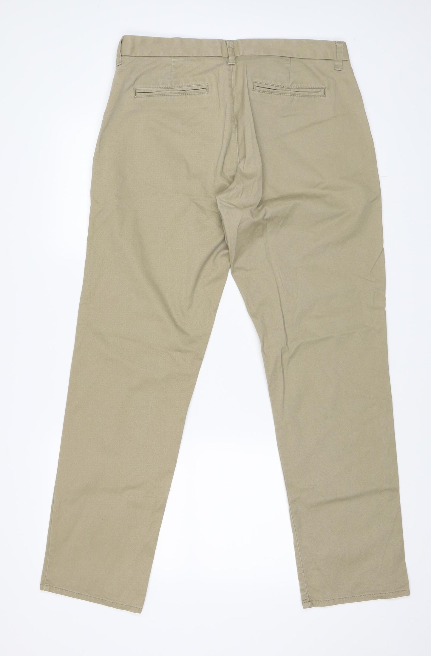 NEXT Mens Beige   Trousers  Size 34 in L31 in