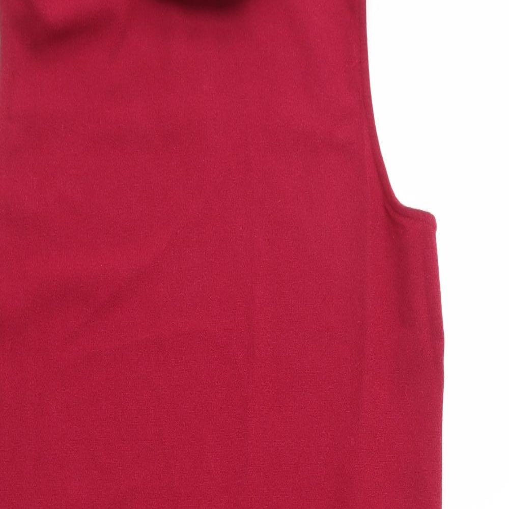 Peacocks Womens Red   Pencil Dress  Size 12