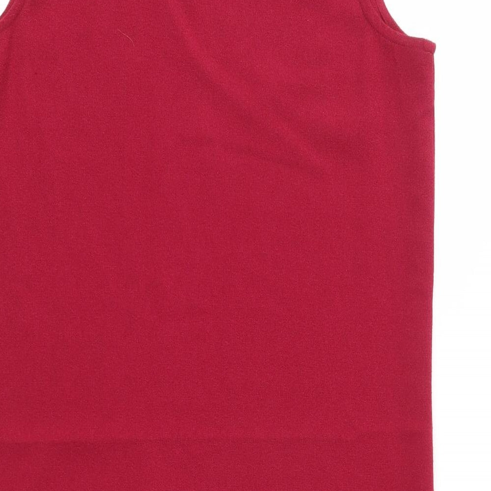 Peacocks Womens Red   Pencil Dress  Size 12