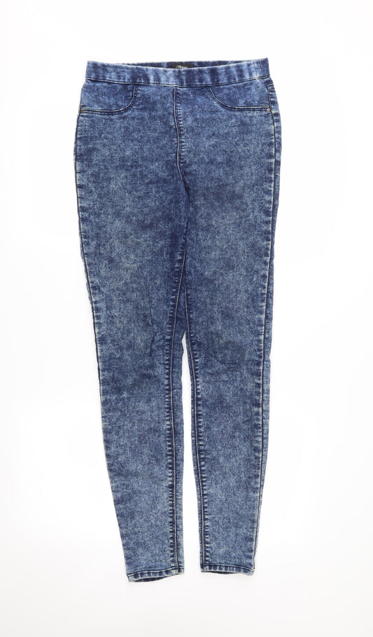 Front view of /Denim women’s blue jegging jeans, size UK 8, 29-inch leg