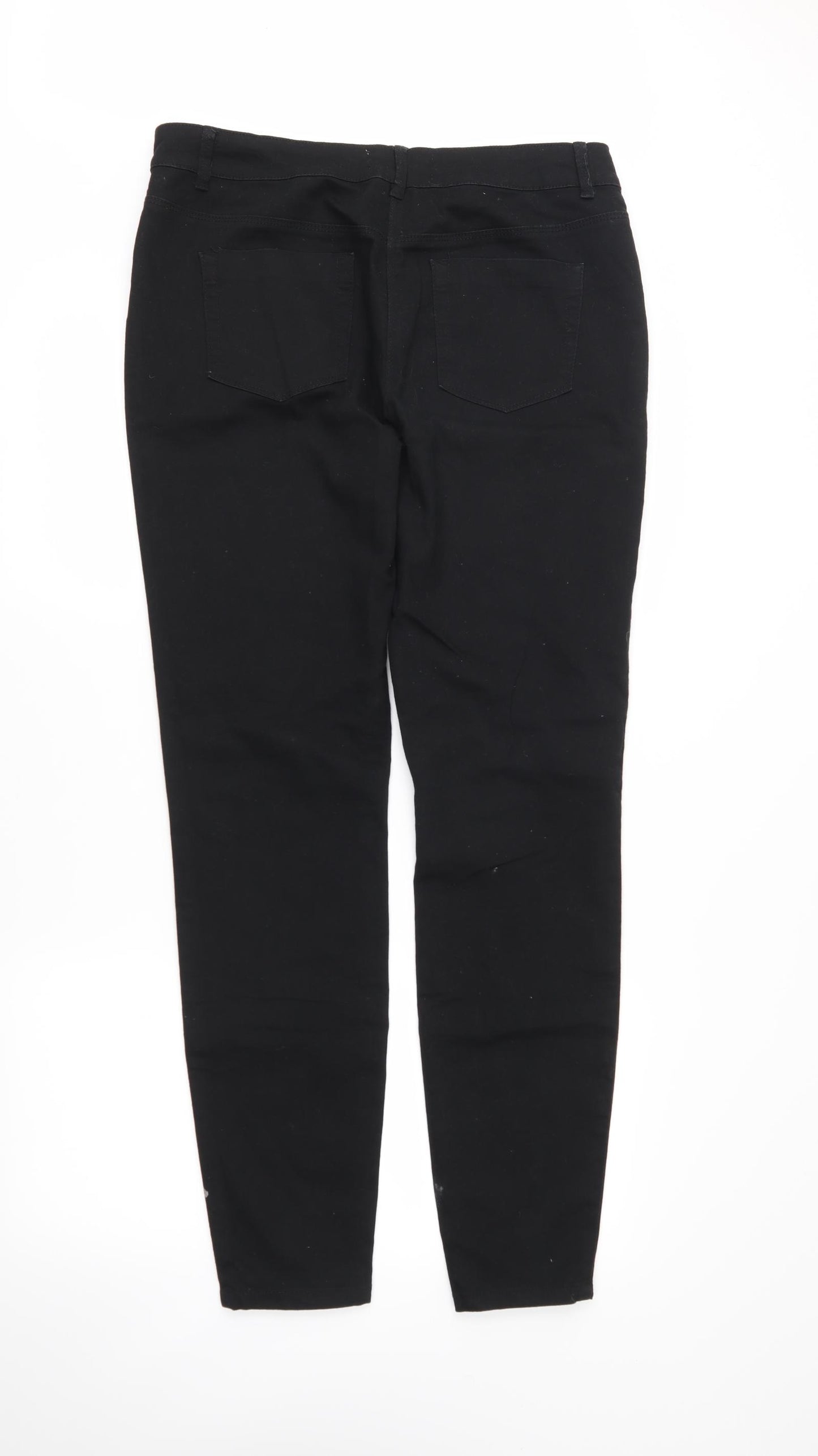 Papaya Womens Beige   Skinny Jeans Size 14 L30 in