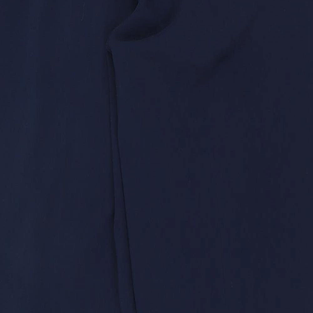 D. EXTERIOR Womens Blue   Trousers  Size 16 L30 in