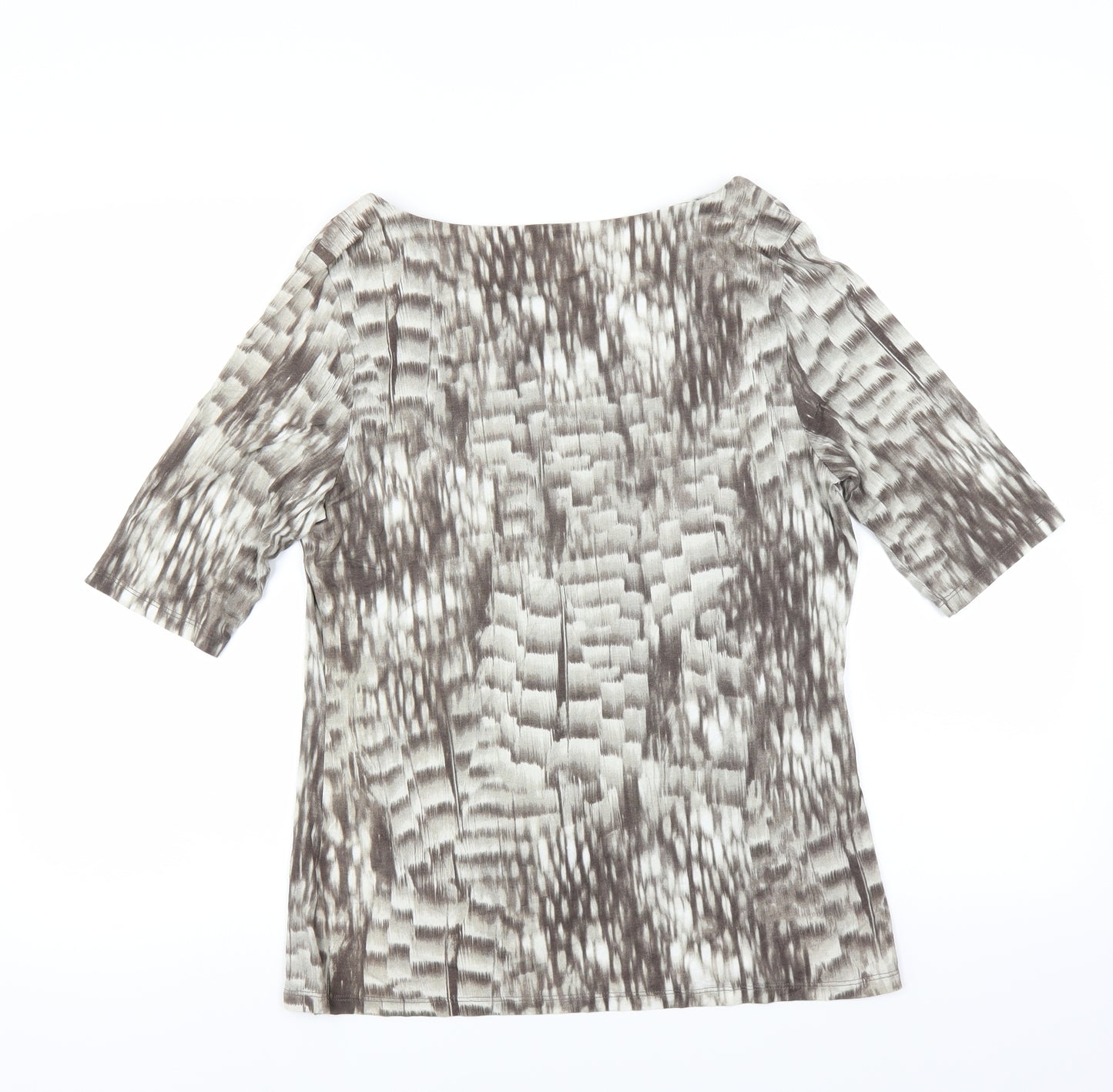 Soon Womens Grey   Basic Blouse Size 14