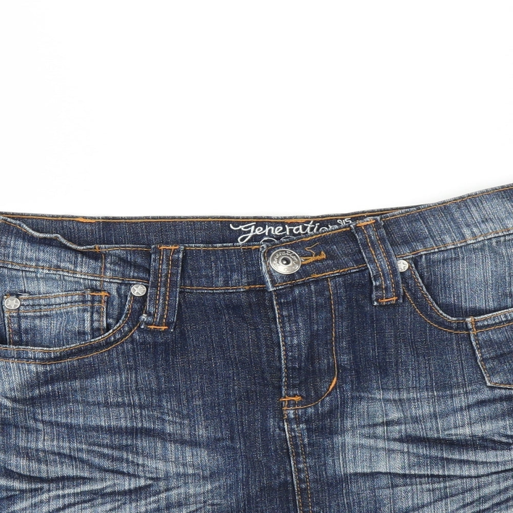 New Look Girls Blue  Denim Mini Skirt Size 14 Years