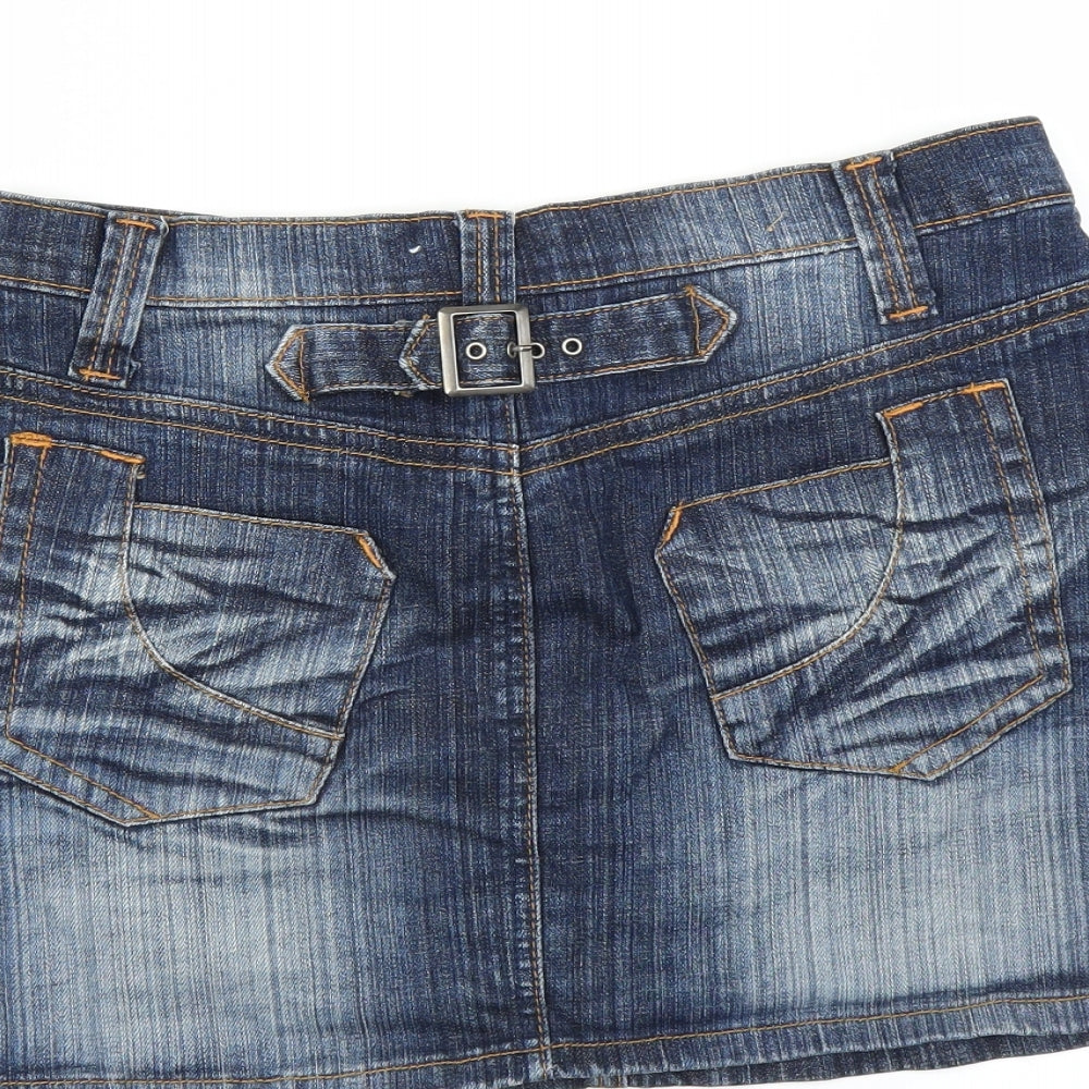 New Look Girls Blue  Denim Mini Skirt Size 14 Years