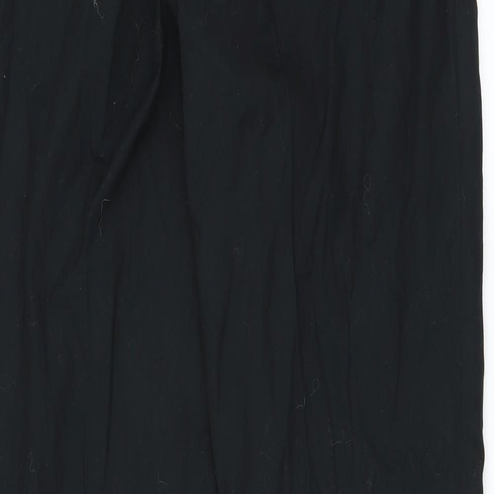 Burton Mens Black   Trousers  Size 36 in L31 in