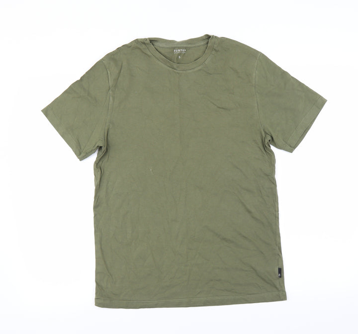 Burton Mens Green T-Shirt Size S