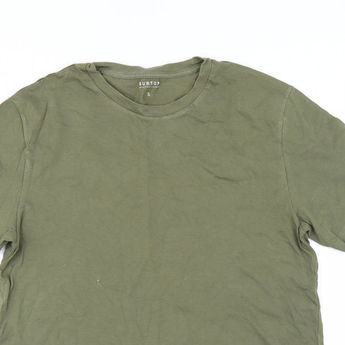 Burton Mens Green    T-Shirt Size S