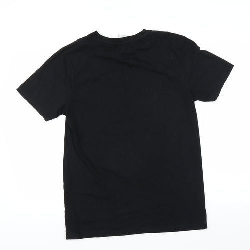 just hype Mens Black    T-Shirt Size L