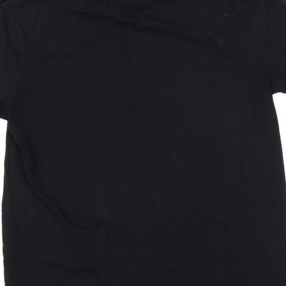 just hype Mens Black    T-Shirt Size L