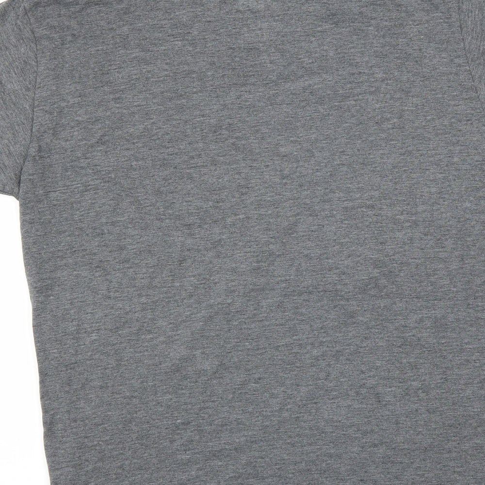 Soulstar Mens Grey    T-Shirt Size M  - CHRISTMAS