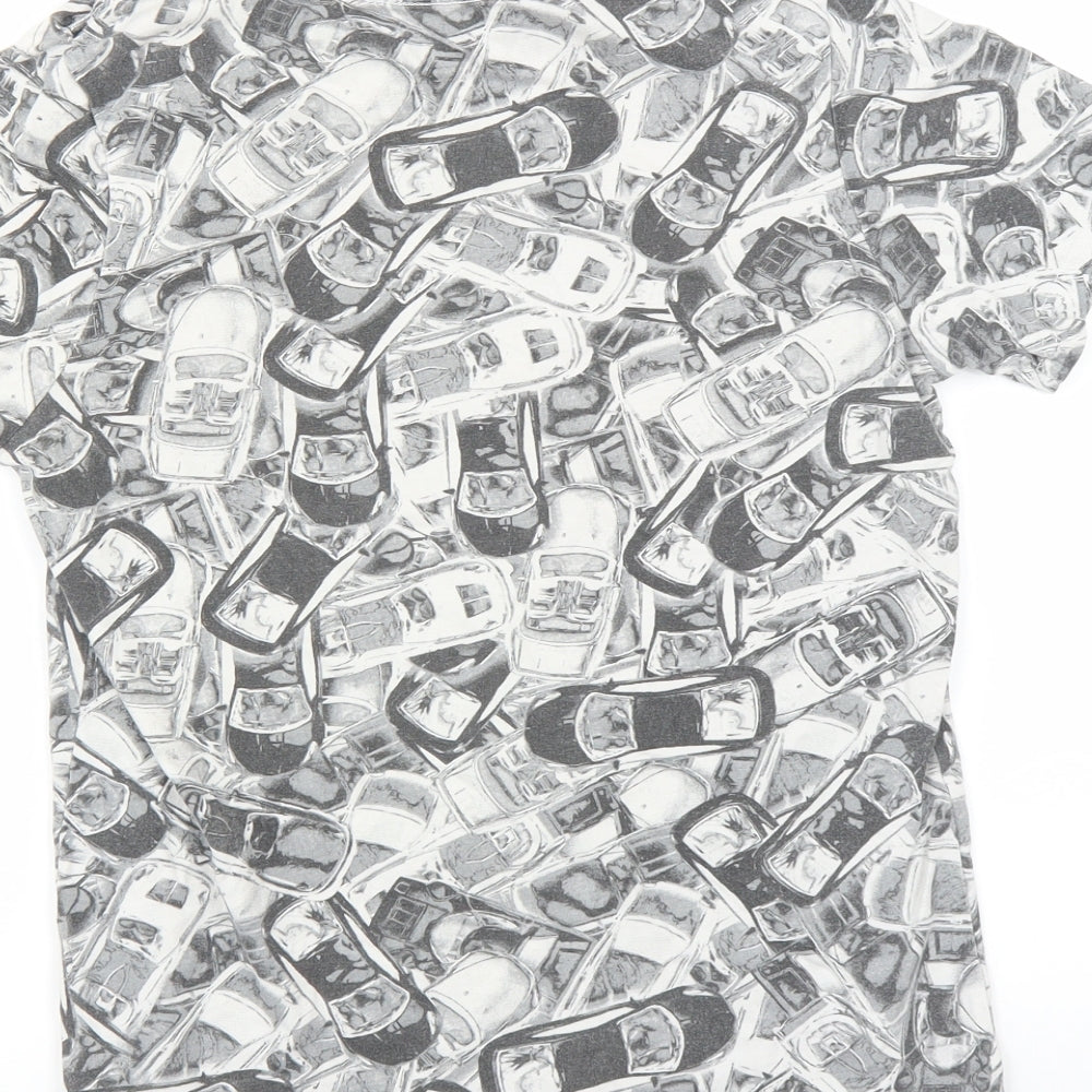 F&F Boys Grey   Basic T-Shirt Size 11-12 Years  - urban