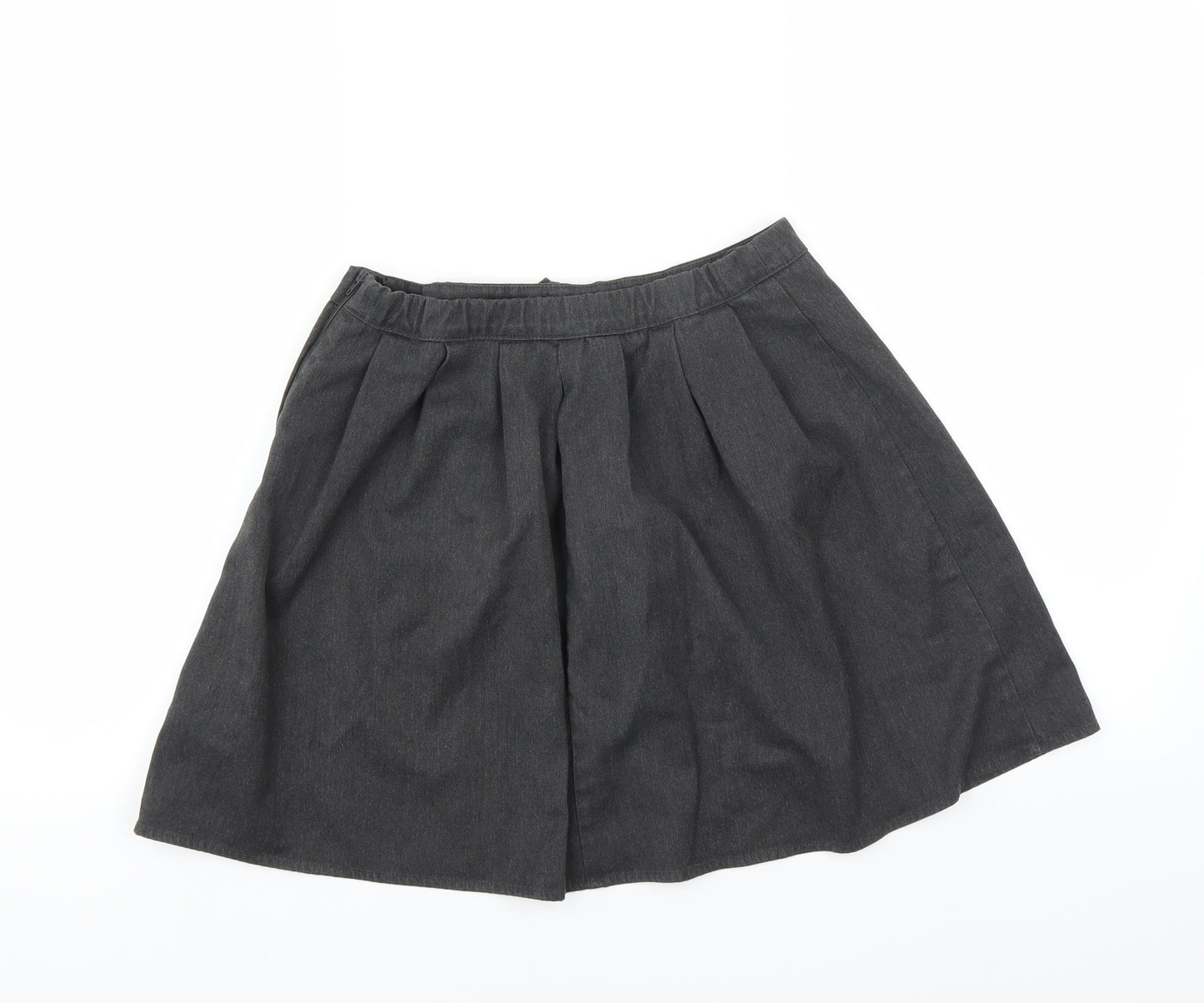 George Girls Grey   A-Line Skirt Size 12-13 Years - SCHOOL