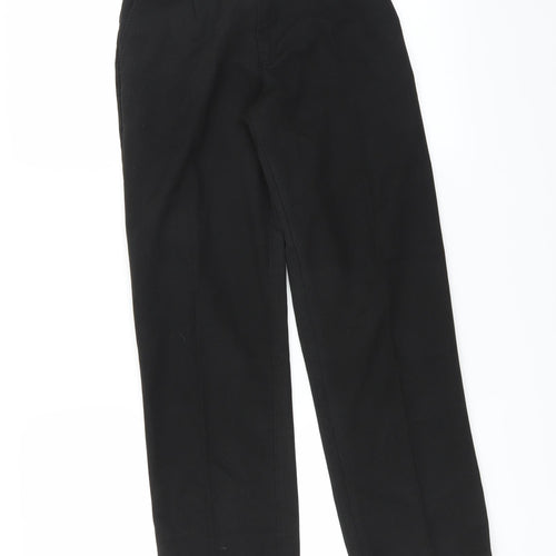 Marks and Spencer Boys Black   Chino Trousers Size 12-13 Years - SCHOOL