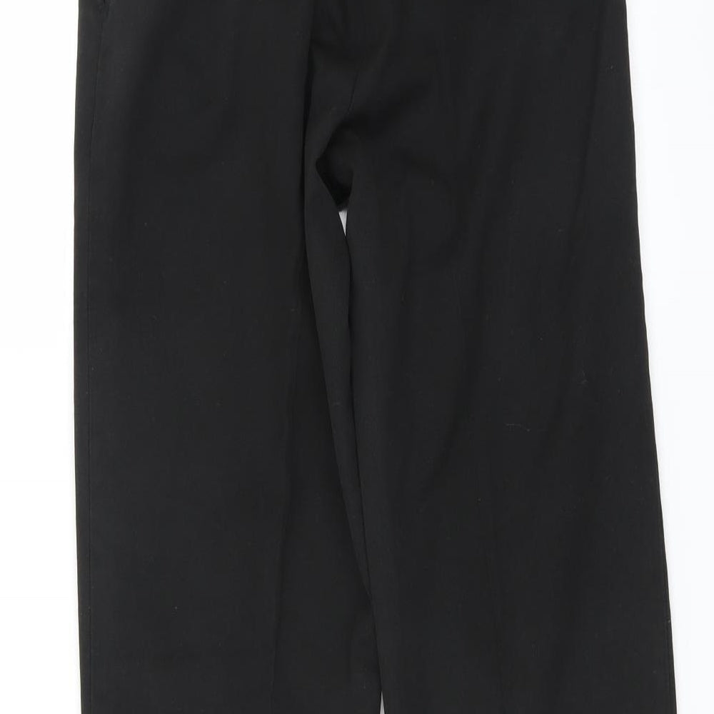 Marks and Spencer Boys Black   Chino Trousers Size 12-13 Years - SCHOOL