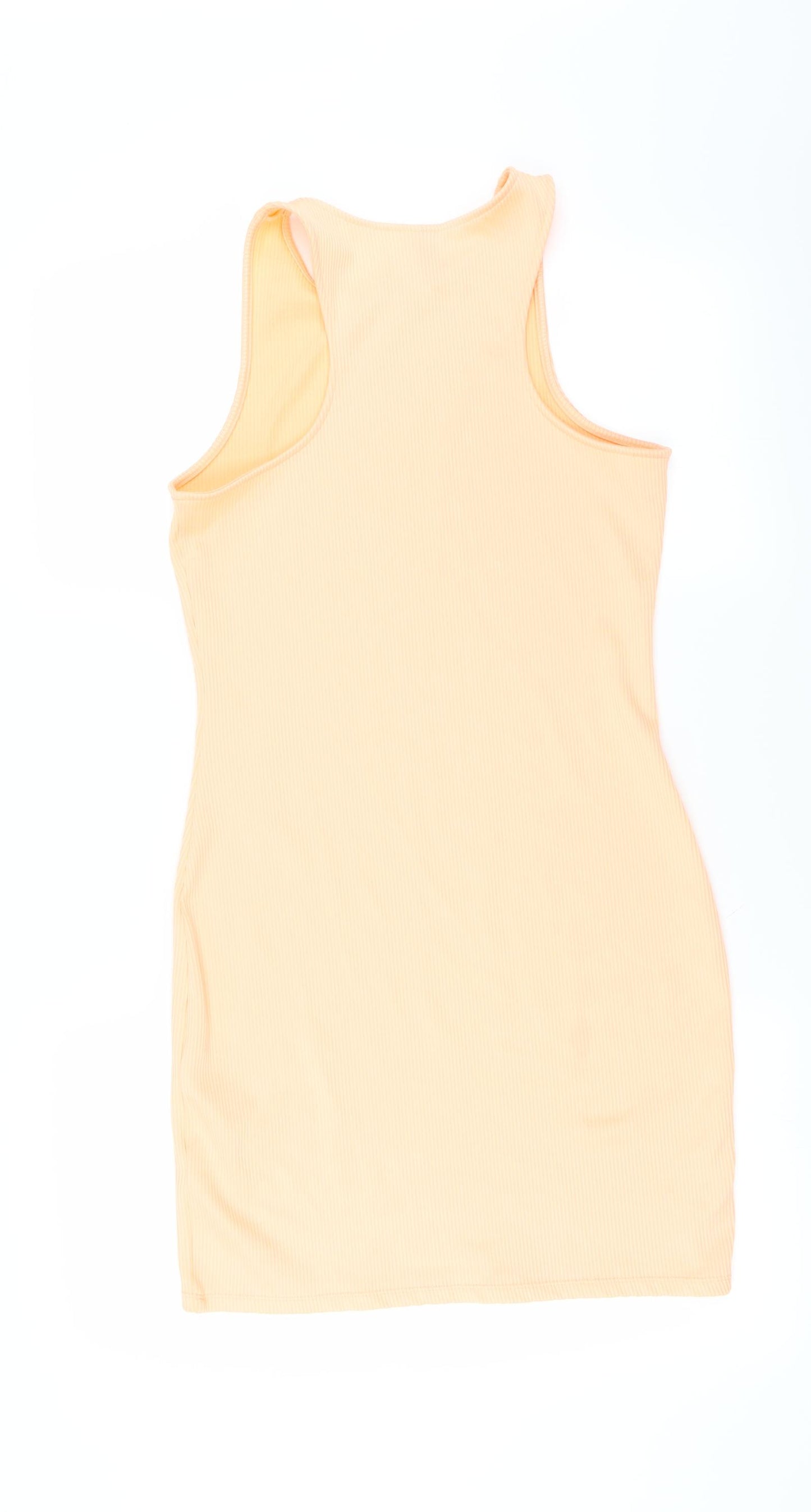 Divided by H&M Womens Orange   Tank Dress  Size M
