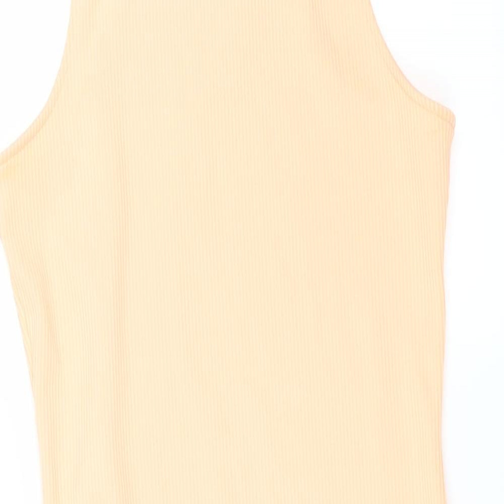 Divided by H&M Womens Orange   Tank Dress  Size M