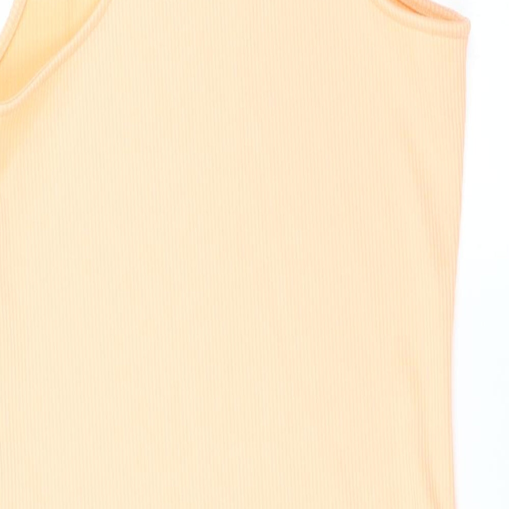 Divided by H&M Womens Orange   Tank Dress  Size M