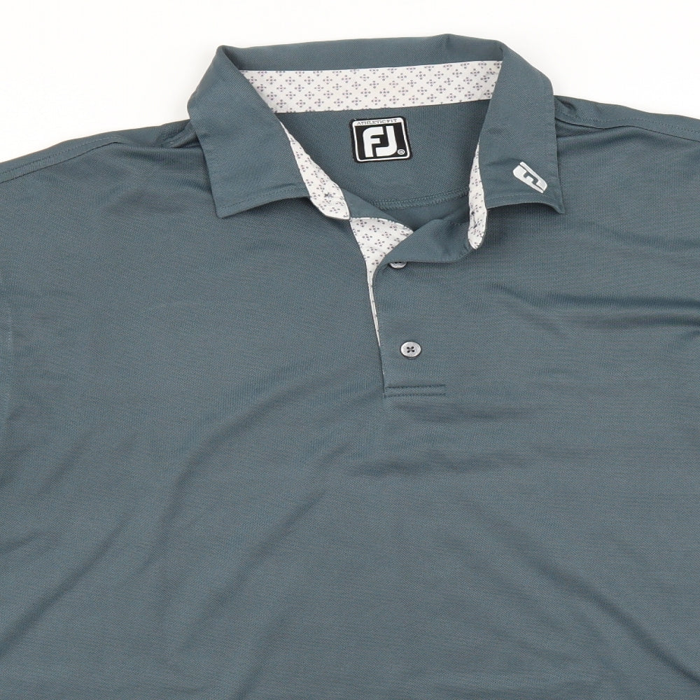 FJ Mens Green    Polo Size 2XL