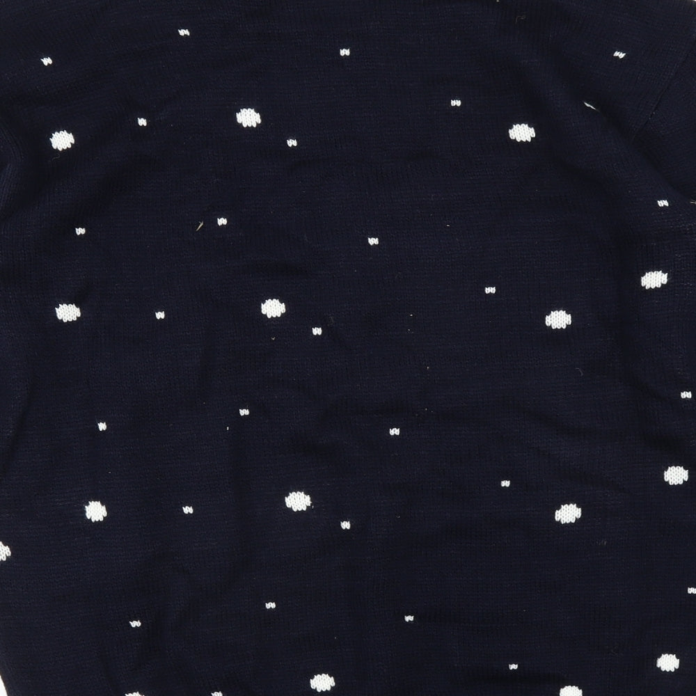 Gazelle Womens Blue   Pullover Jumper   - CHRISTMAS