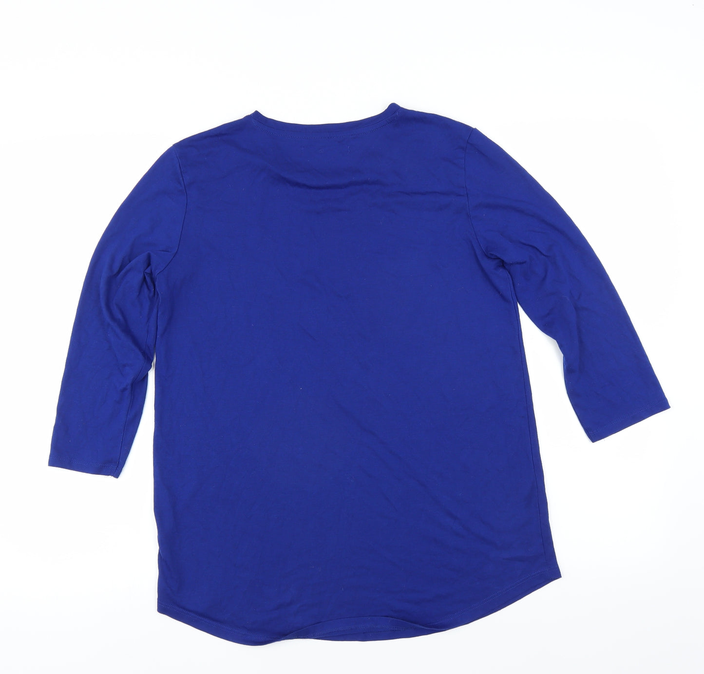 Marks and Spencer Womens Blue   Basic T-Shirt Size 12