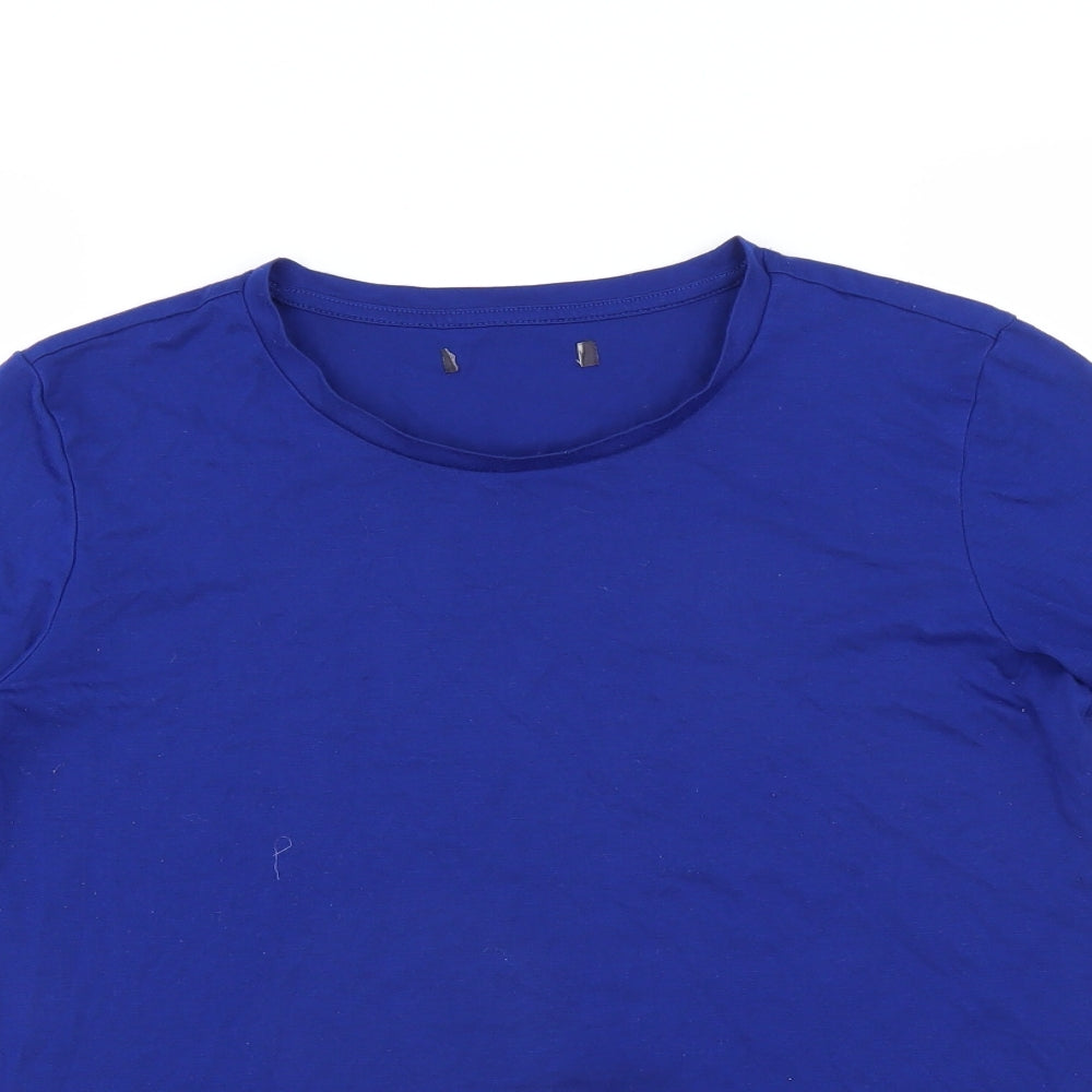 Marks and Spencer Womens Blue   Basic T-Shirt Size 12