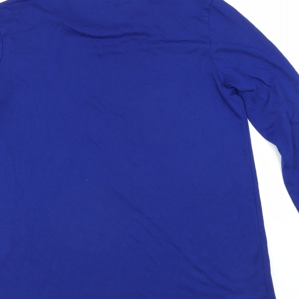 Marks and Spencer Womens Blue   Basic T-Shirt Size 12