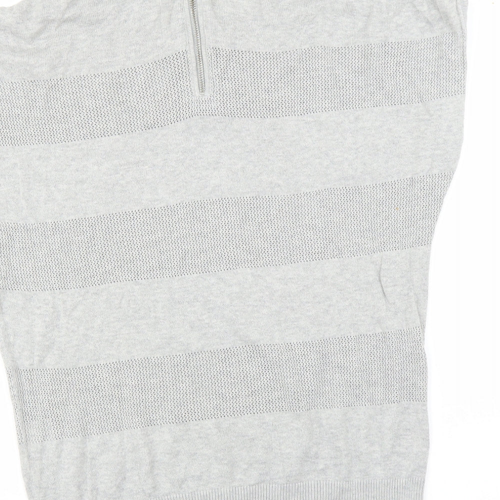 Warehouse Womens Grey   Pullover Jumper Size 10