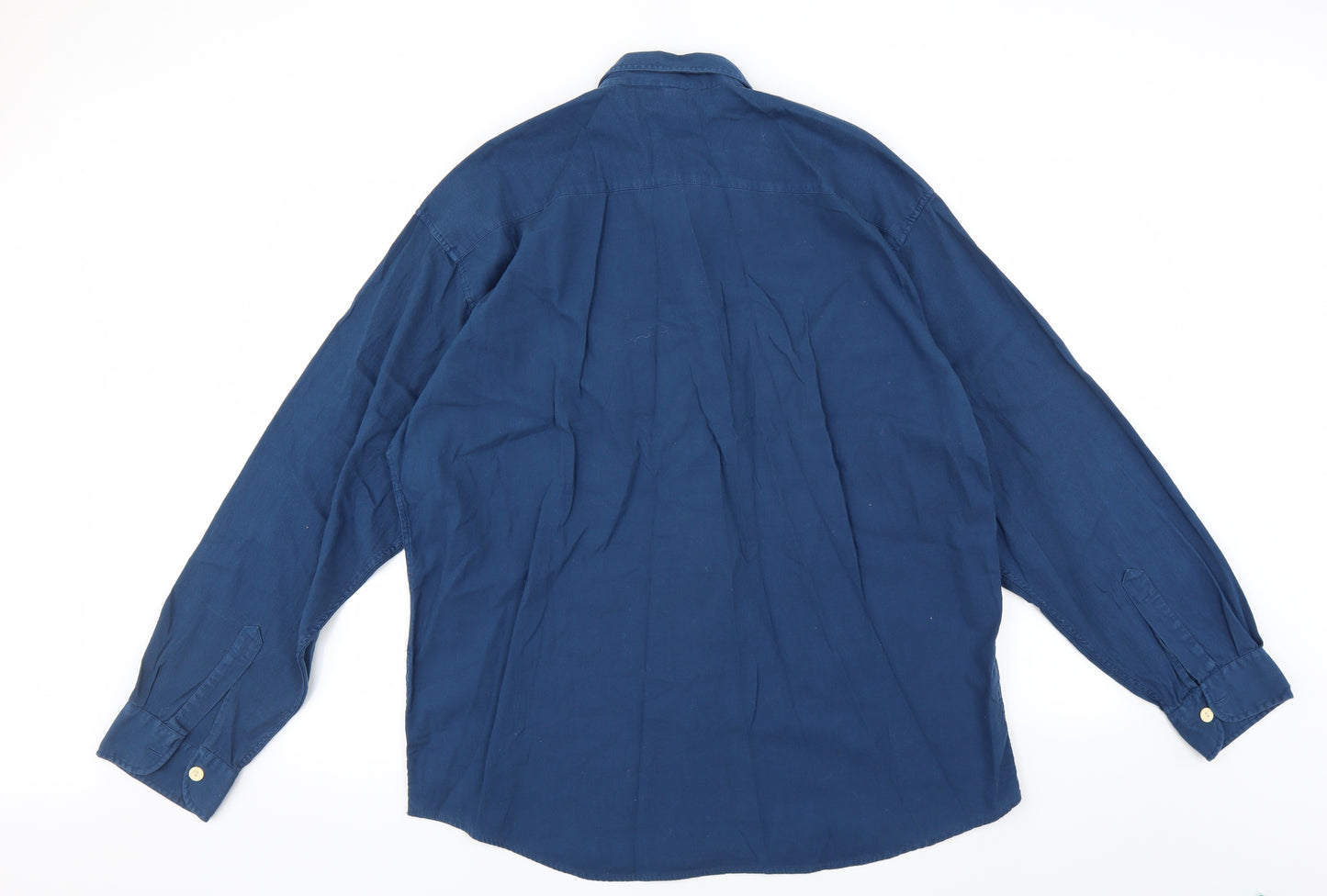 Classic Collection Mens Blue    Button-Up