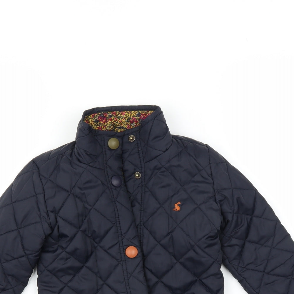 Joules Girls Blue   Jacket  Size 6 Years