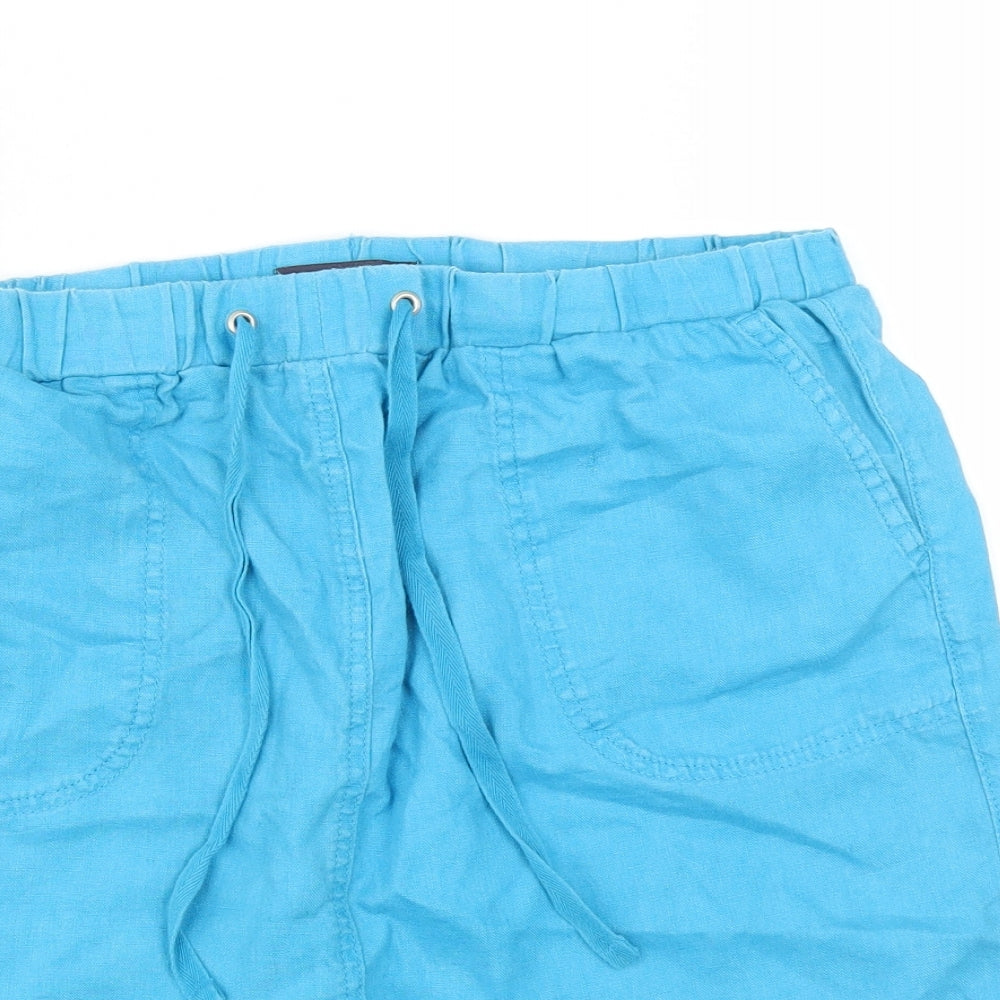 Marks and Spencer Womens Blue   Mini Skirt Size 12