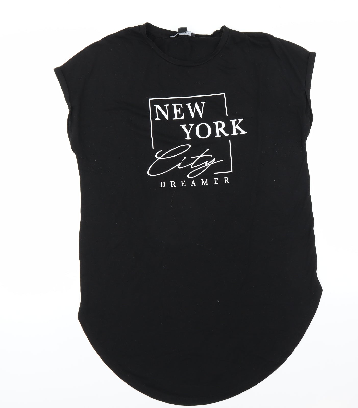 Primark Womens Black   Basic T-Shirt Size L