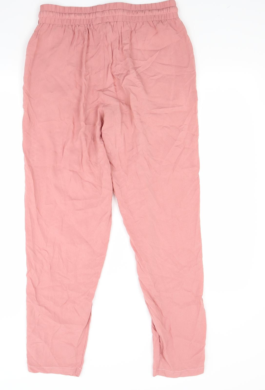 Primark Womens Red   Trousers  Size 12 L27 in