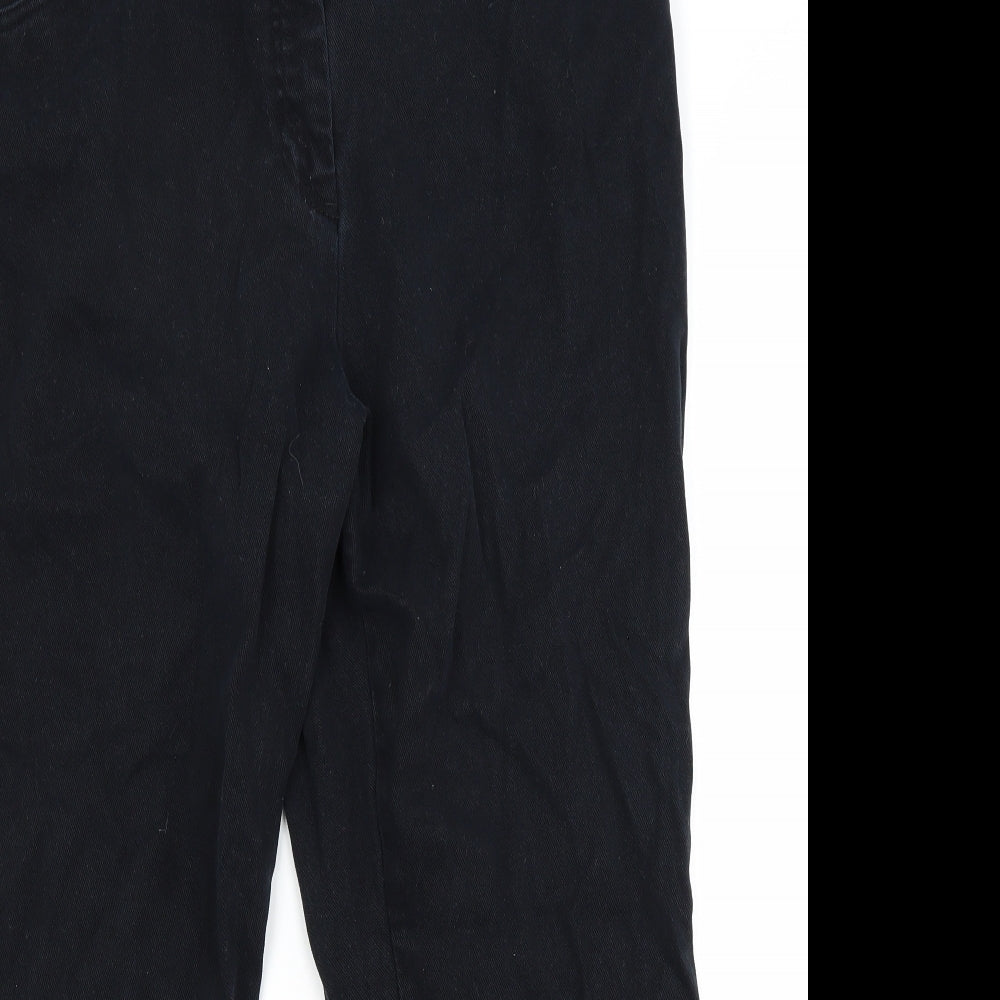 isle Womens Black  Denim Mom Jeans Size 18 L26 in