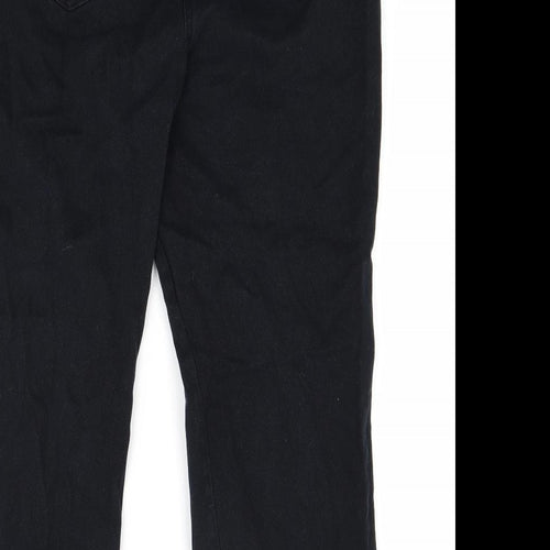 isle Womens Black  Denim Mom Jeans Size 18 L26 in