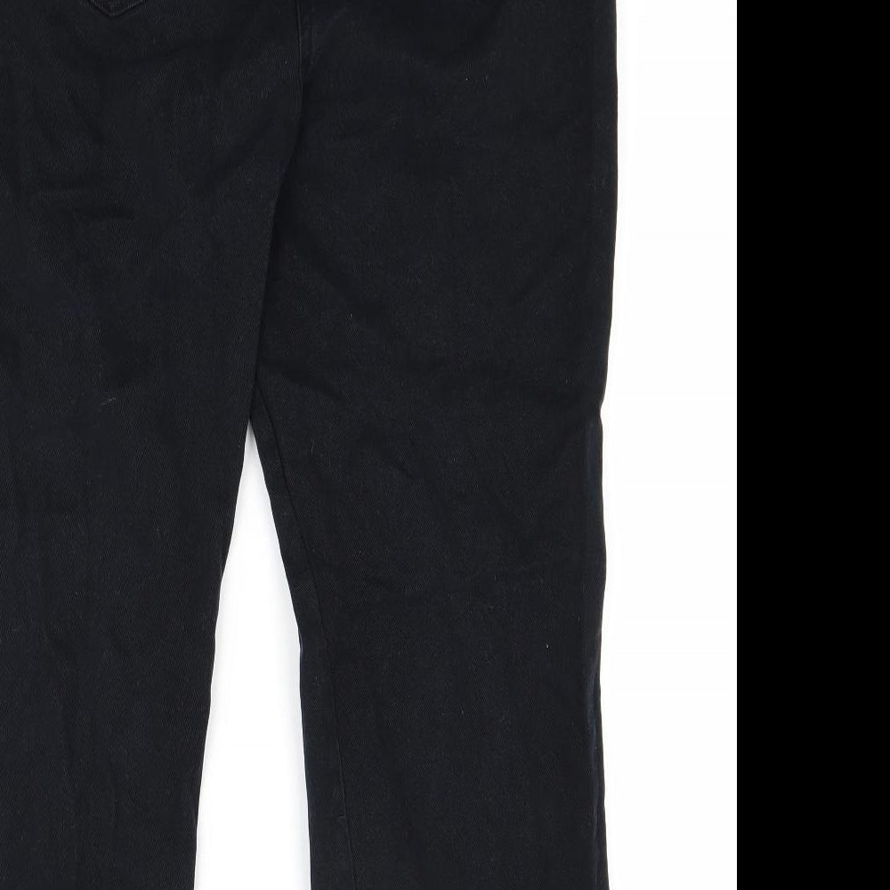 isle Womens Black  Denim Mom Jeans Size 18 L26 in
