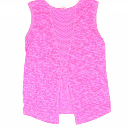 miss evie Girls Pink   Basic Tank Size 11-12 Years