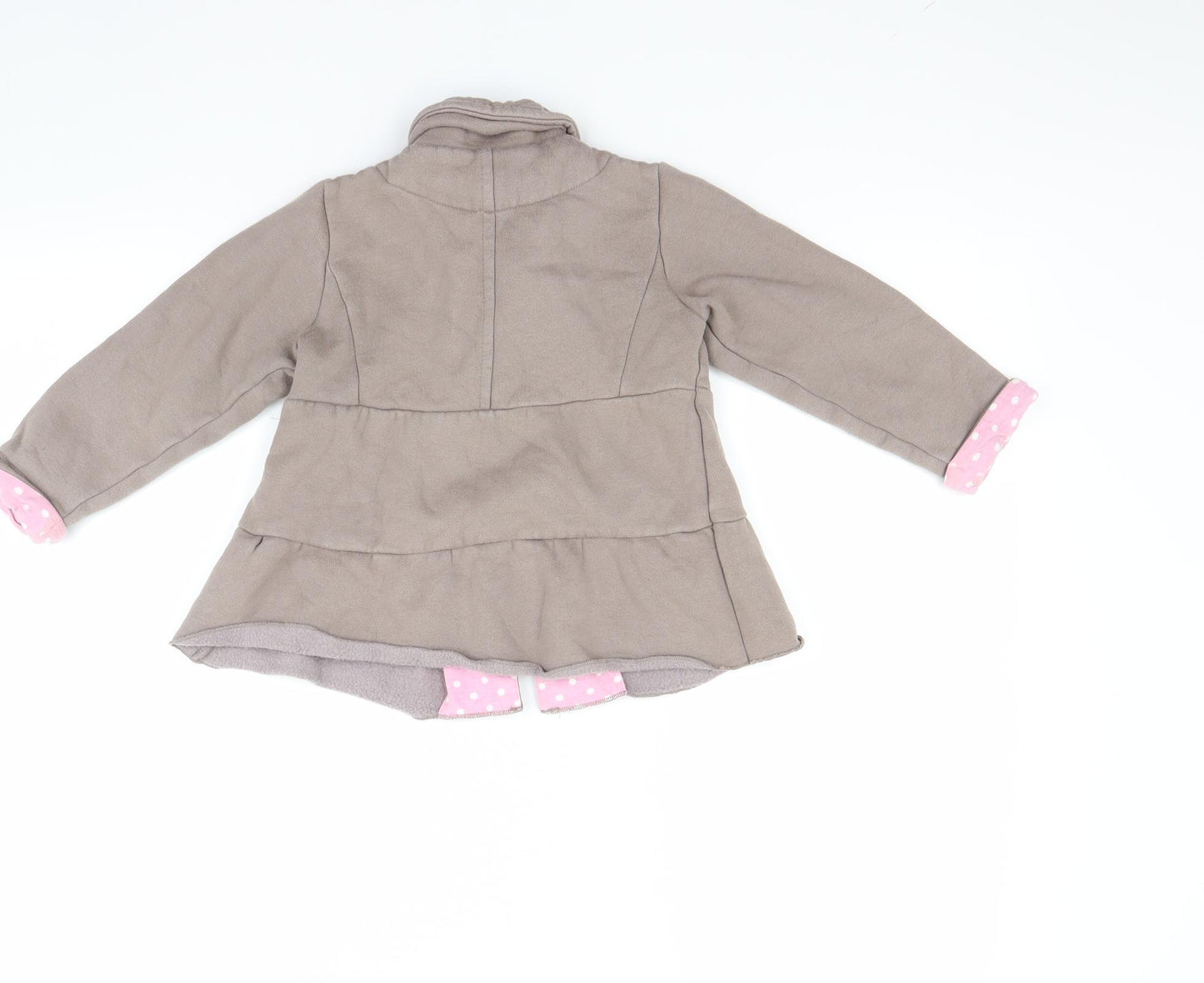 NEXT Girls Brown   Pea Coat Coat Size 3-4 Years