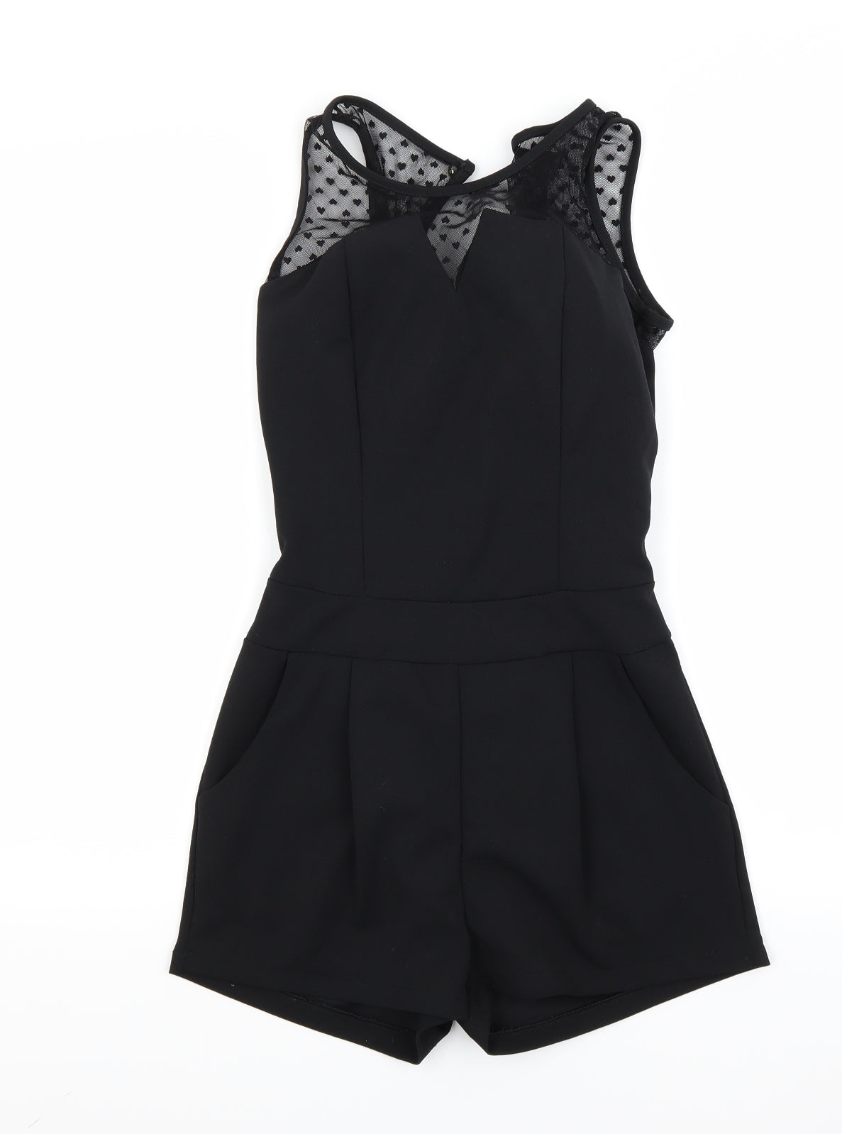 Preworn Womens Black   Shorts One-Piece Size 8