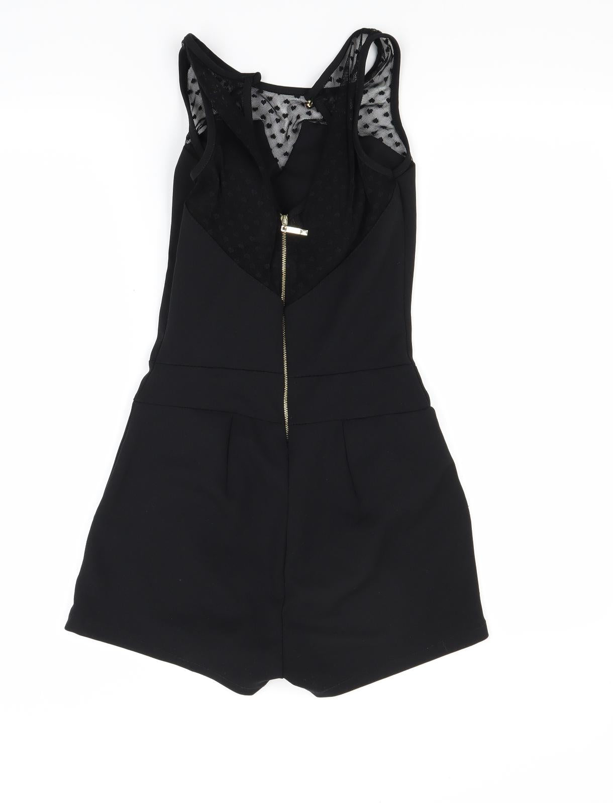 Preworn Womens Black   Shorts One-Piece Size 8