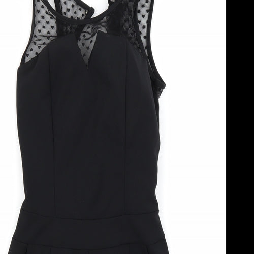 Preworn Womens Black   Shorts One-Piece Size 8