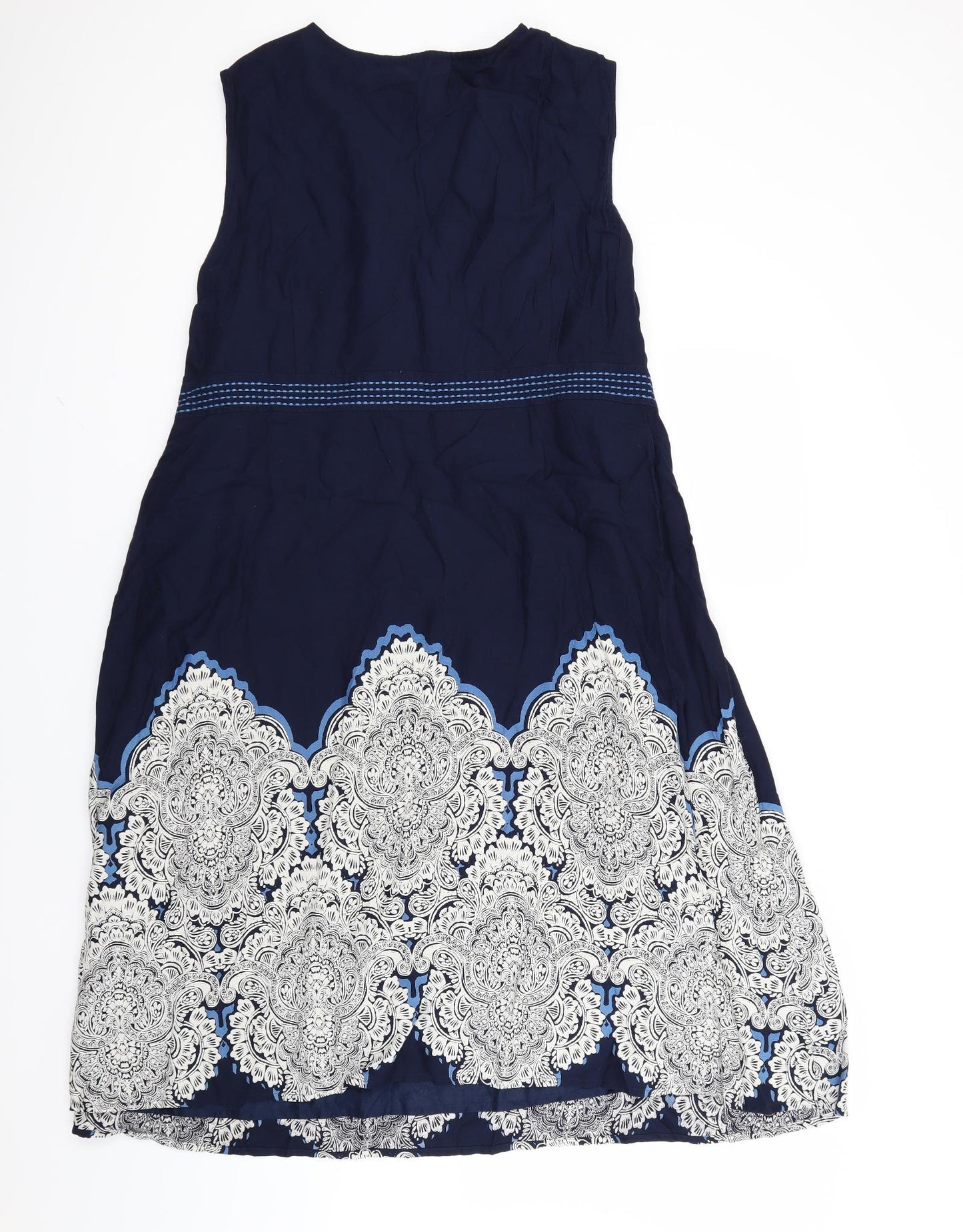 Maine Womens Blue   A-Line  Size 20