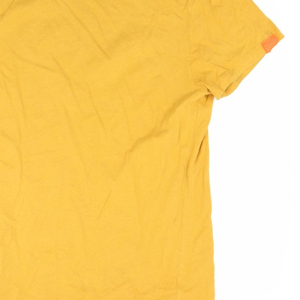Superdry Mens Orange    T-Shirt Size XL