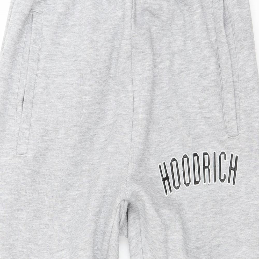 Hoodrich Mens Grey   Jogger Trousers Size L L28 in