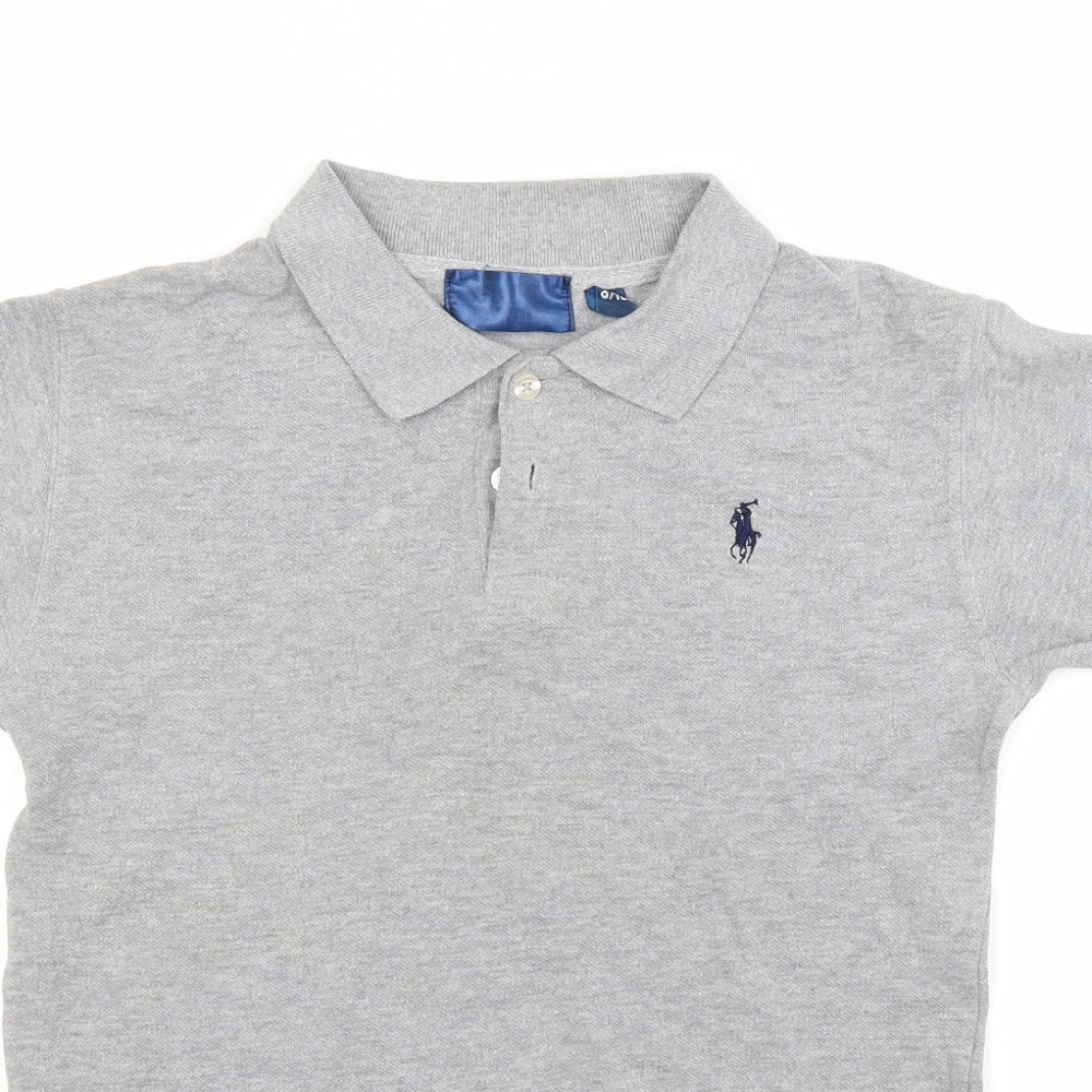 Polo Ralph Lauren Boys Grey   Basic Polo Size 9-10 Years